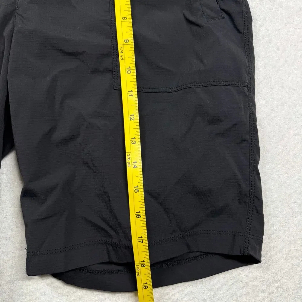 Athleta Trekkie Bermuda 2.0 Shorts Women’s Size 12 Black Hiking Stretch